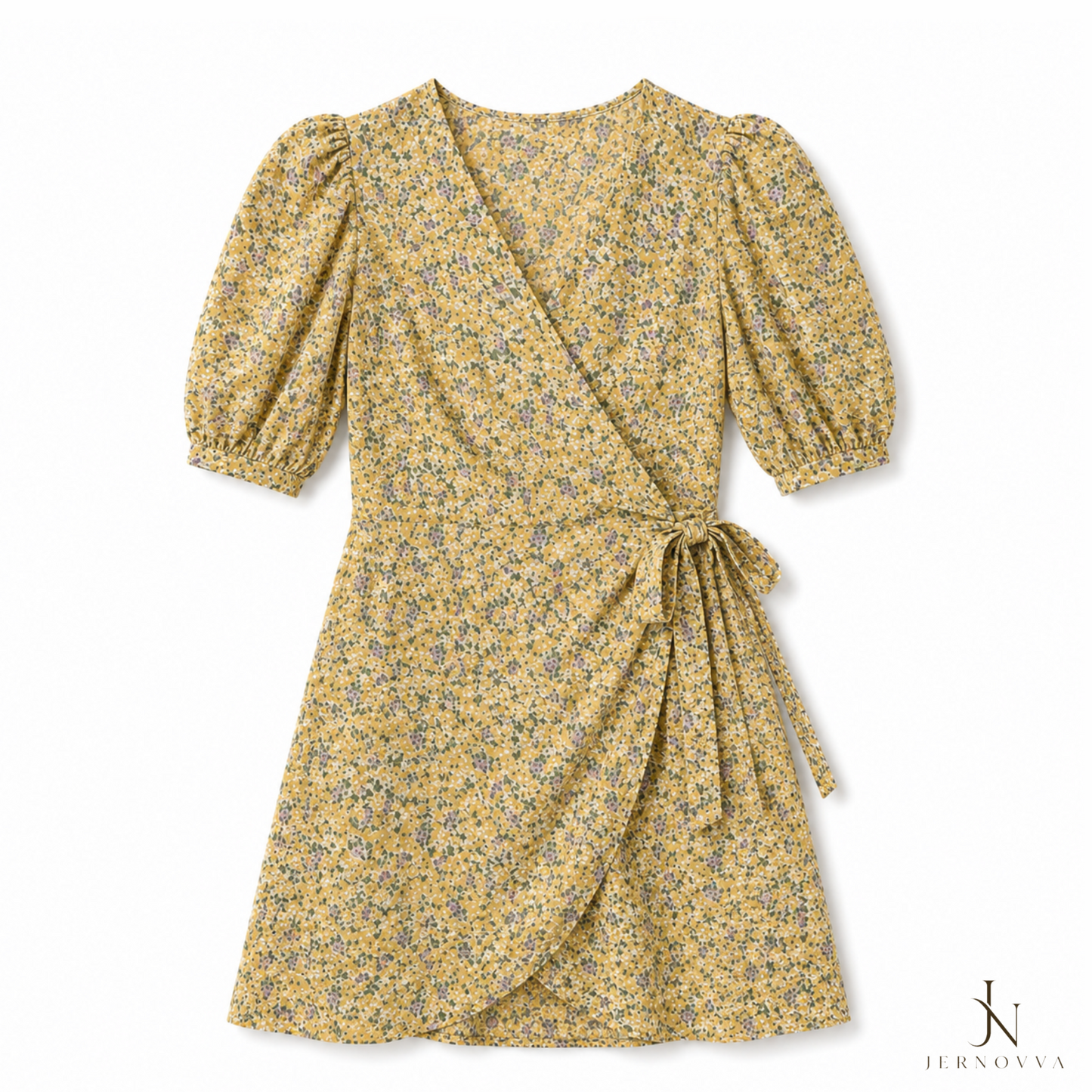 Women's Floral Wrap Dresses