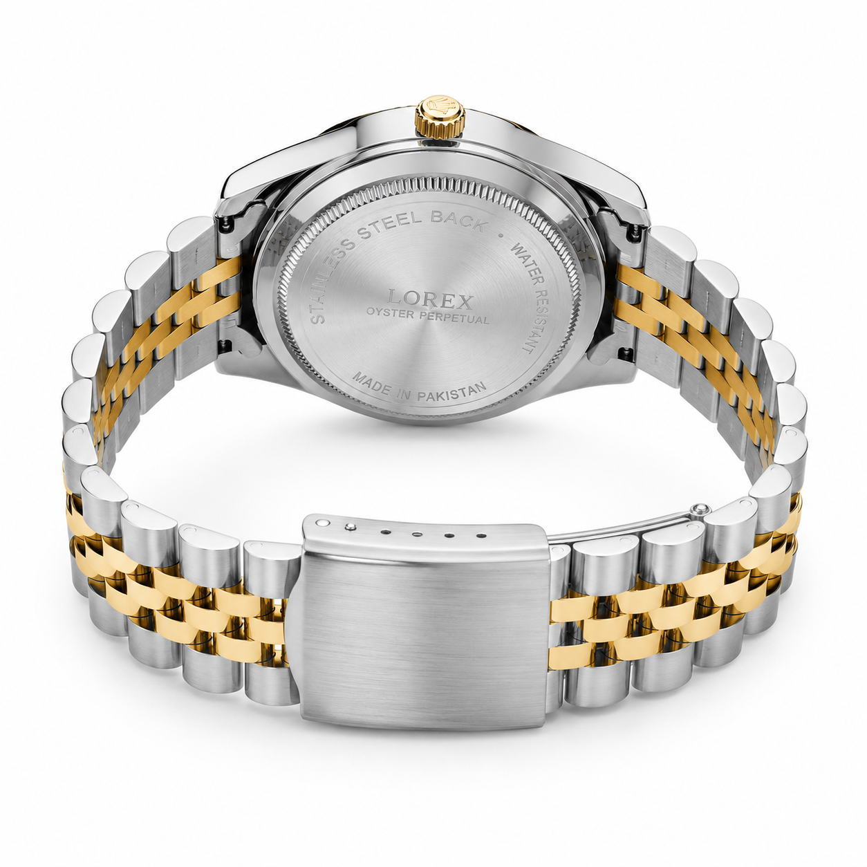 ROLEX Men's Two Tone Gold & Silver Luxury Watch