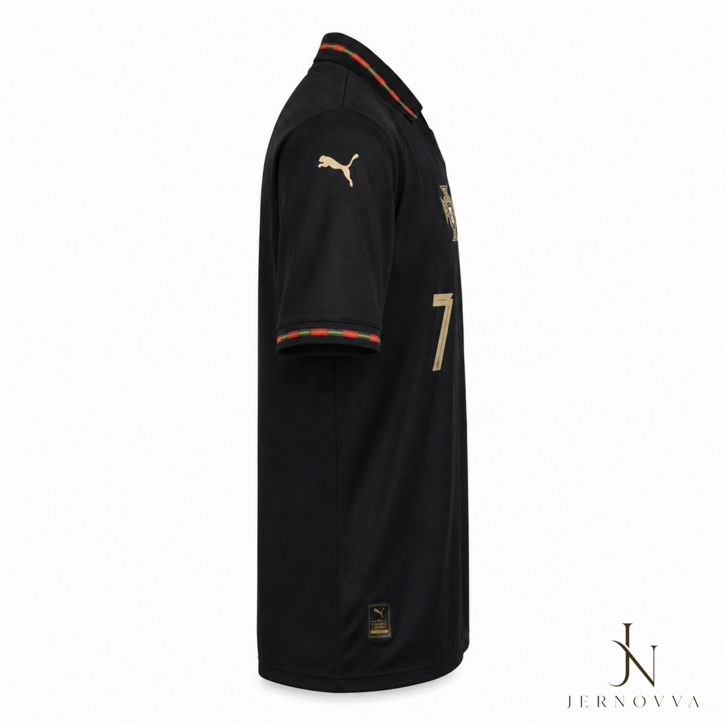 Portugal Black Away Jersey 2026 With Customization