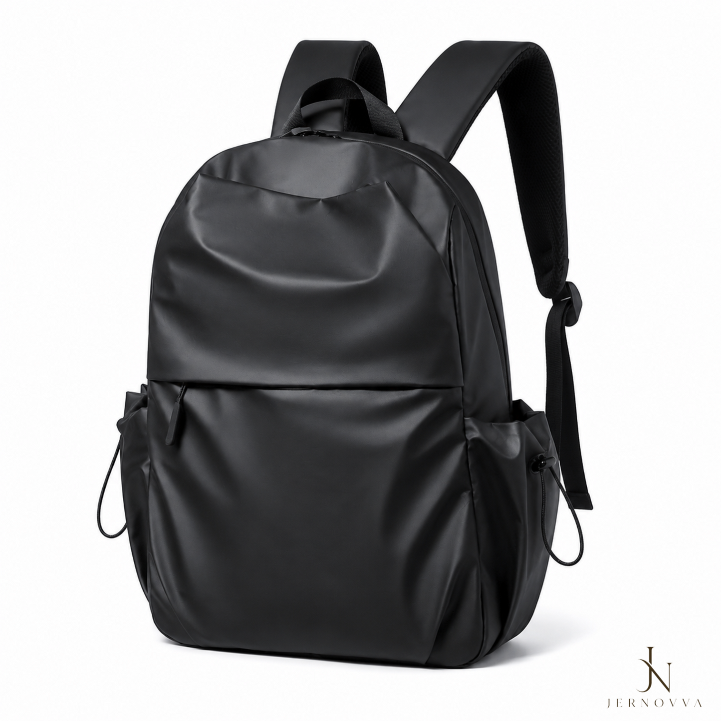 Premium Black Waterproof Laptop Backpack – Lightweight Travel, Office & College Bag for Men & Women