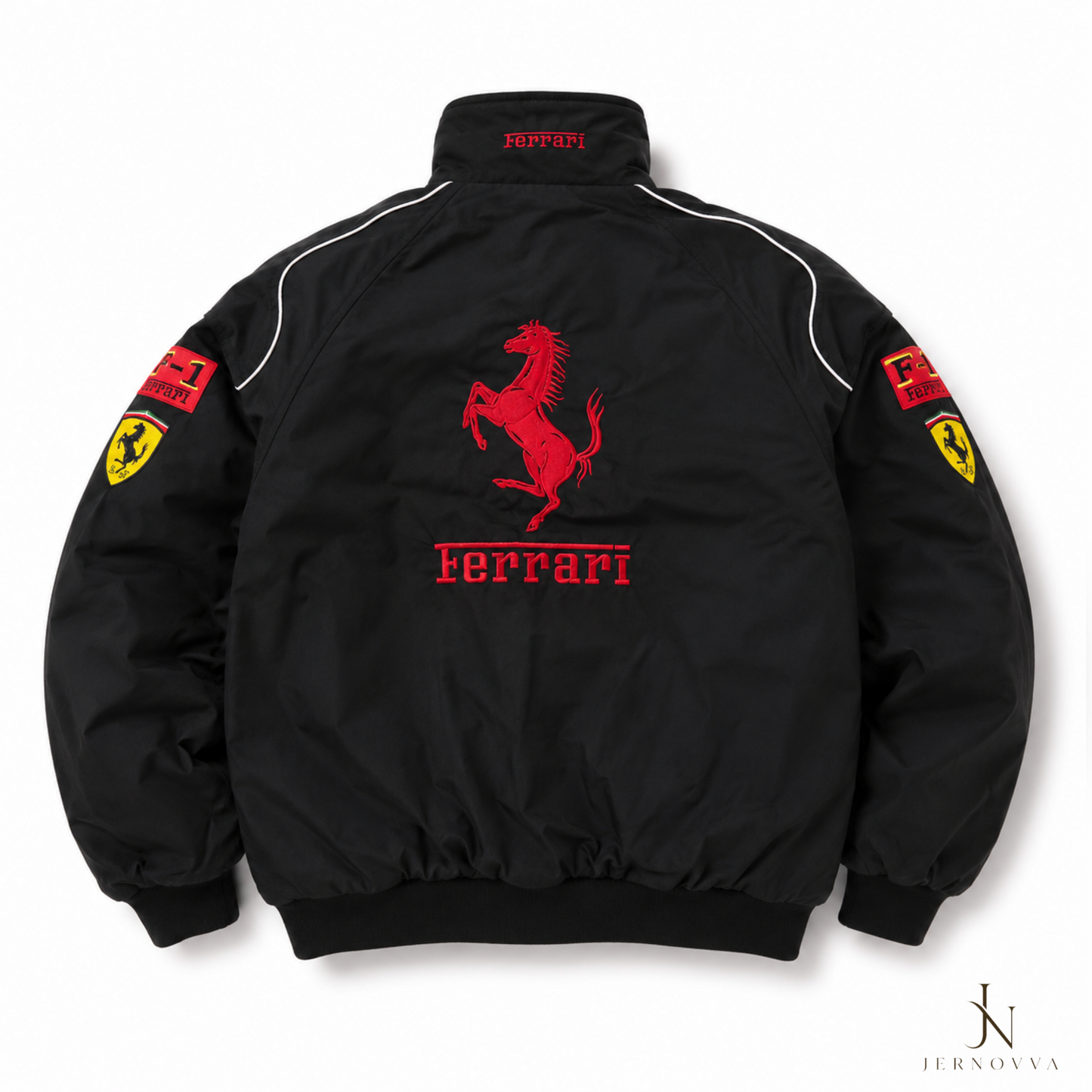 Ferrari Racing Jacket – Premium Motorsport Zip-Up Jacket