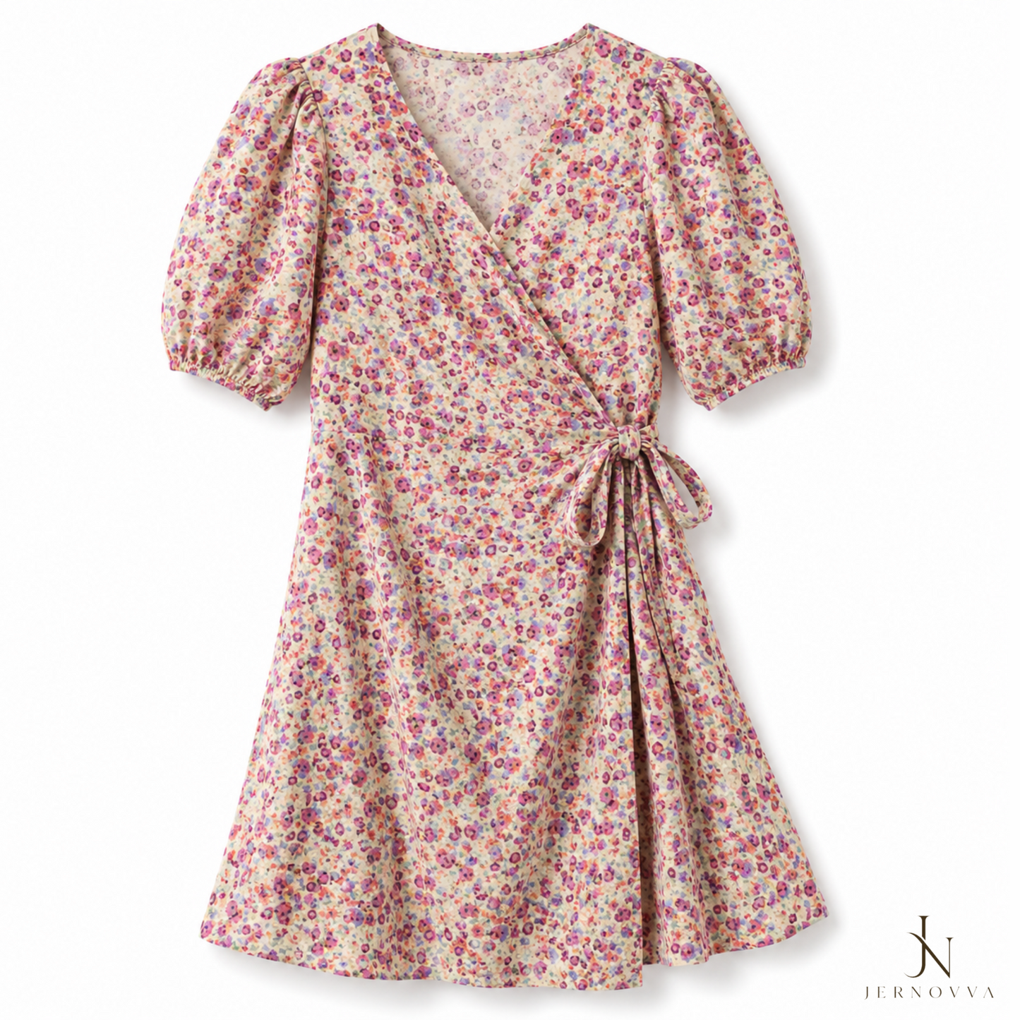Women's Floral Wrap Dresses