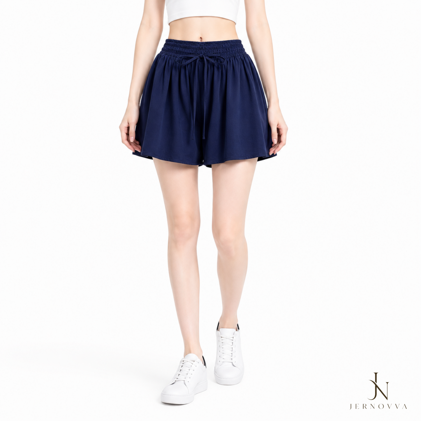 Women's Premium Drawstring Casual Shorts – Lightweight Summer Relaxed Fit Lounge Shorts