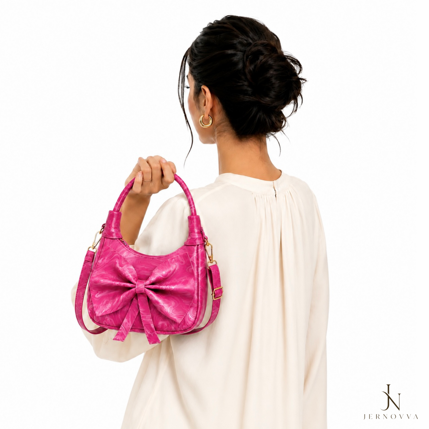 Women's Bow Bag - Small Handbag & Crossbody Purse
