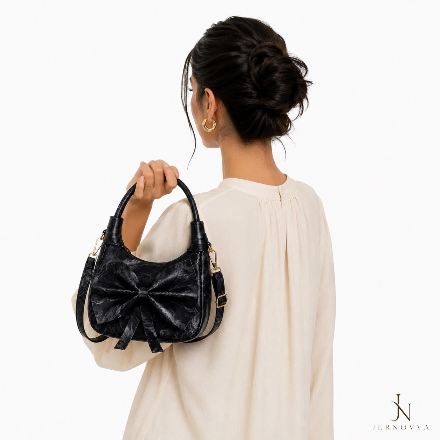 Women's Bow Bag - Small Handbag & Crossbody Purse