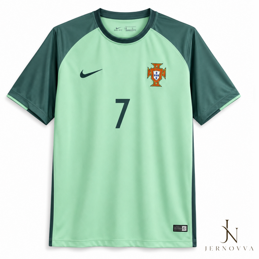 Portugal Away Mint Green Football Jersey FIFA World Cup 2026.
