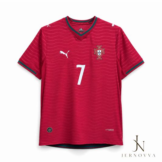 Portugal Home Red Football Jersey FIFA World Cup 2026.