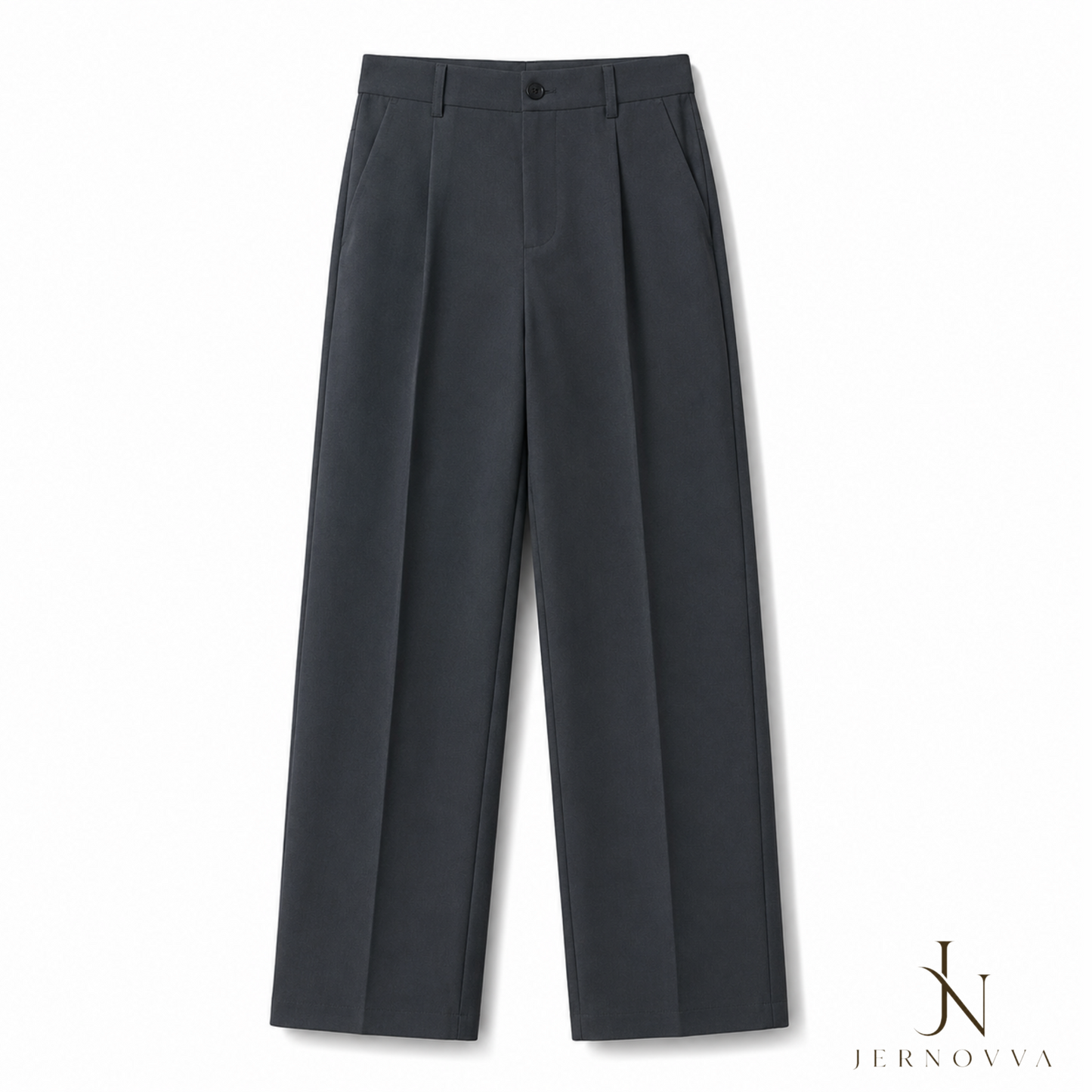 Italian-Inspired Straight Leg Trousers