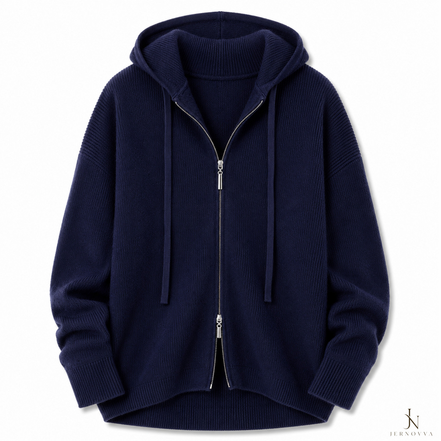 Women’s Knitted Zip-Up Hoodies