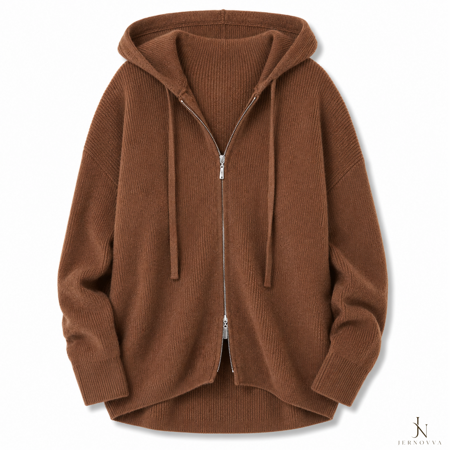 Women’s Knitted Zip-Up Hoodies