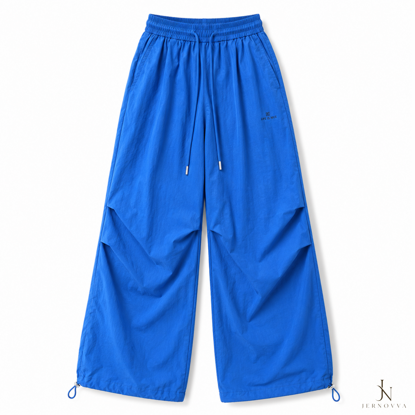 Women's Wide Leg Parachute Pants – Casual Trousers