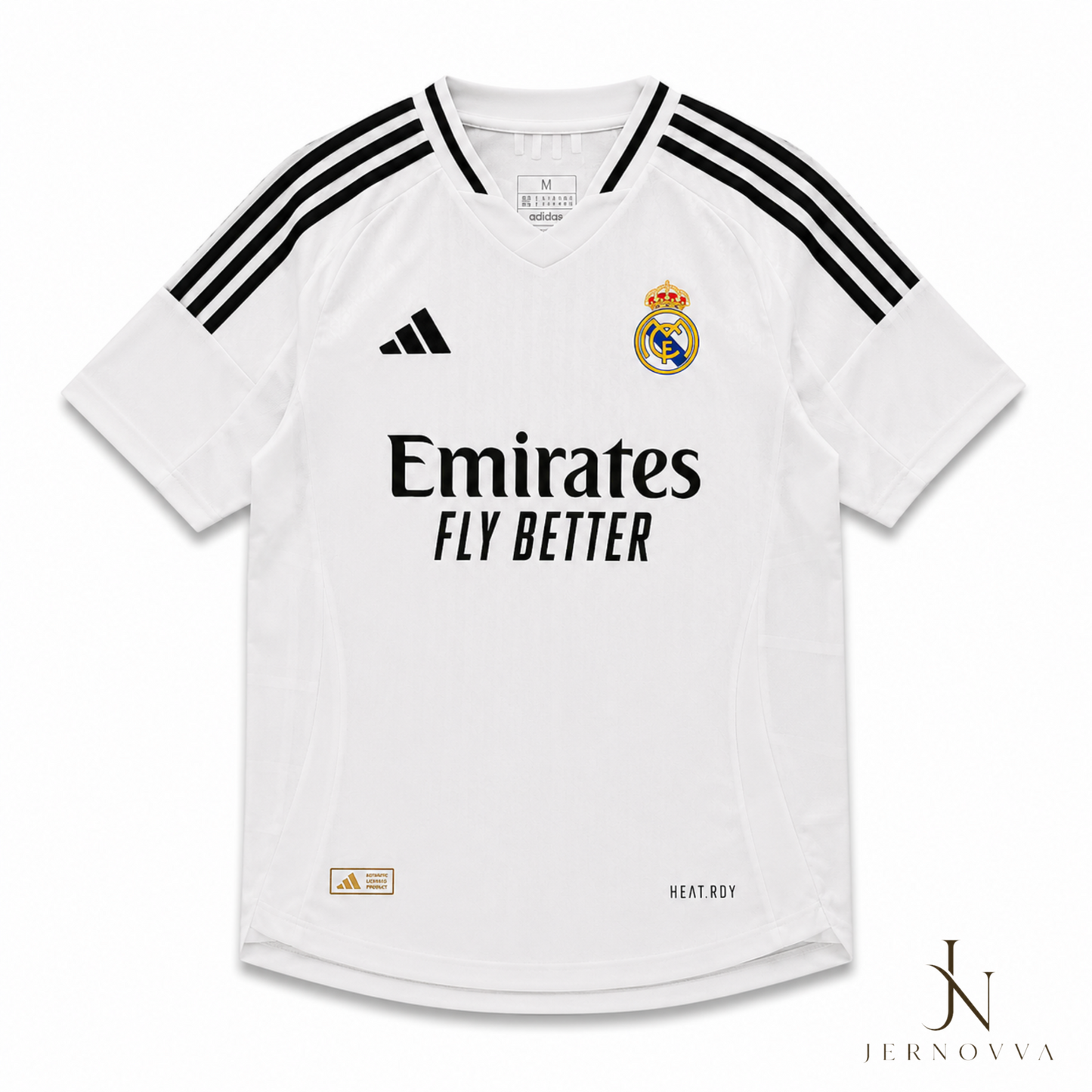 Real Madrid Home White Football Jersey in Official Style