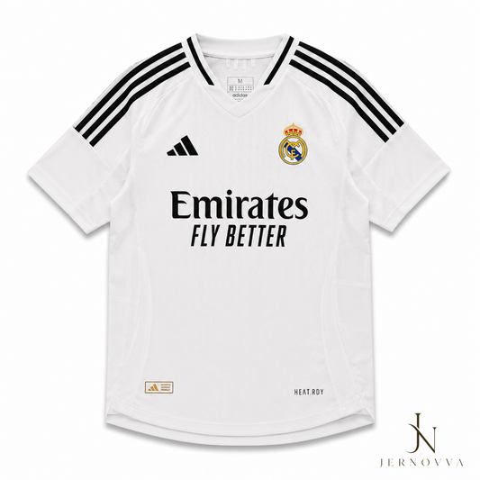 Real Madrid Home White Football Jersey in Official Style