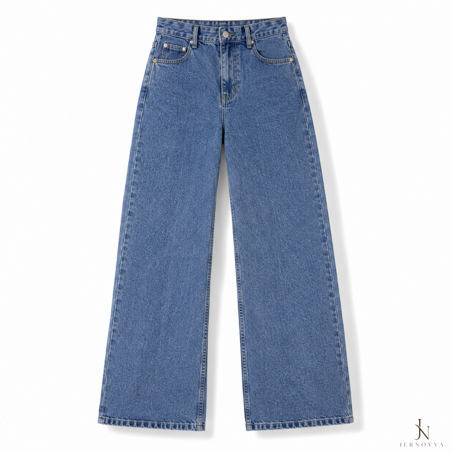 Women's High Waist Wide Leg Jeans