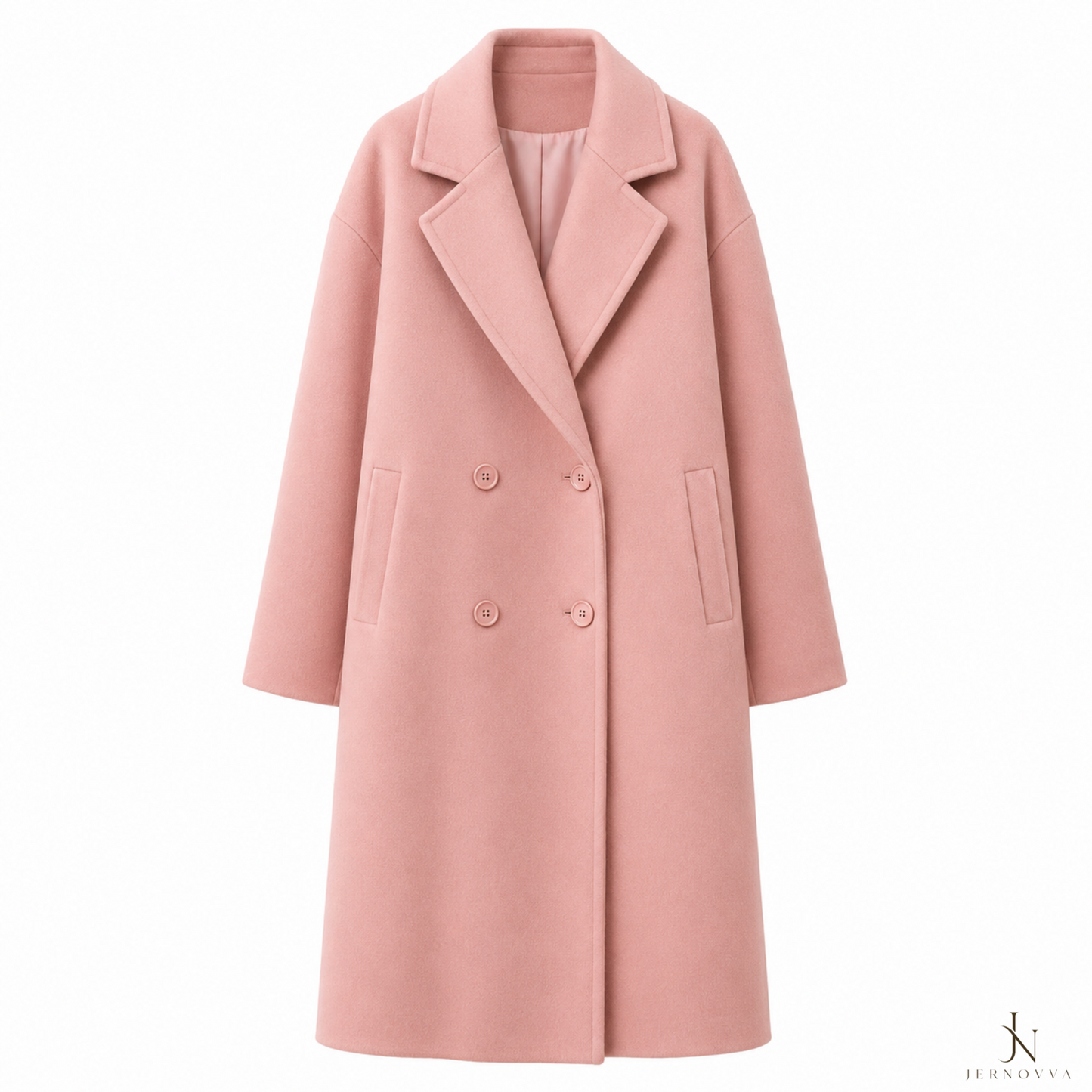 Women's Premium Long Wool Blend Coat