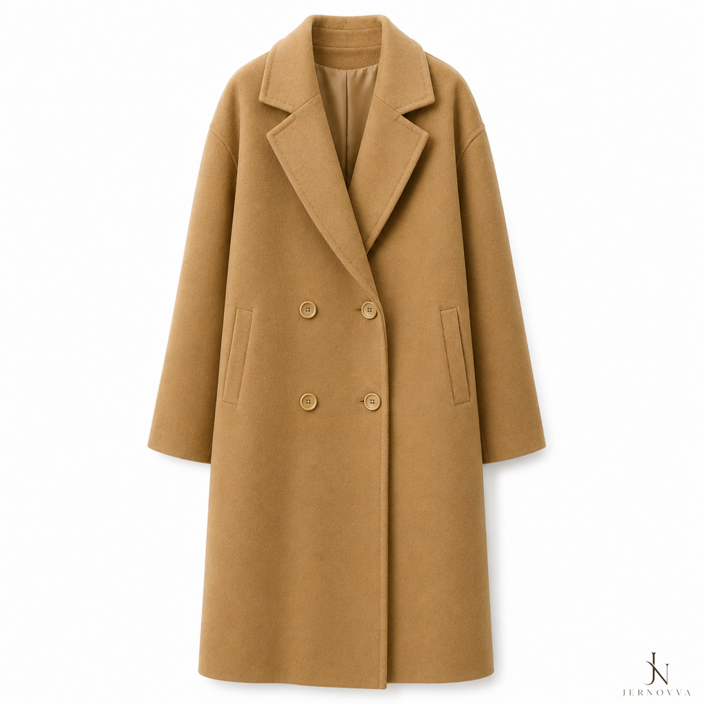 Women's Premium Long Wool Blend Coat