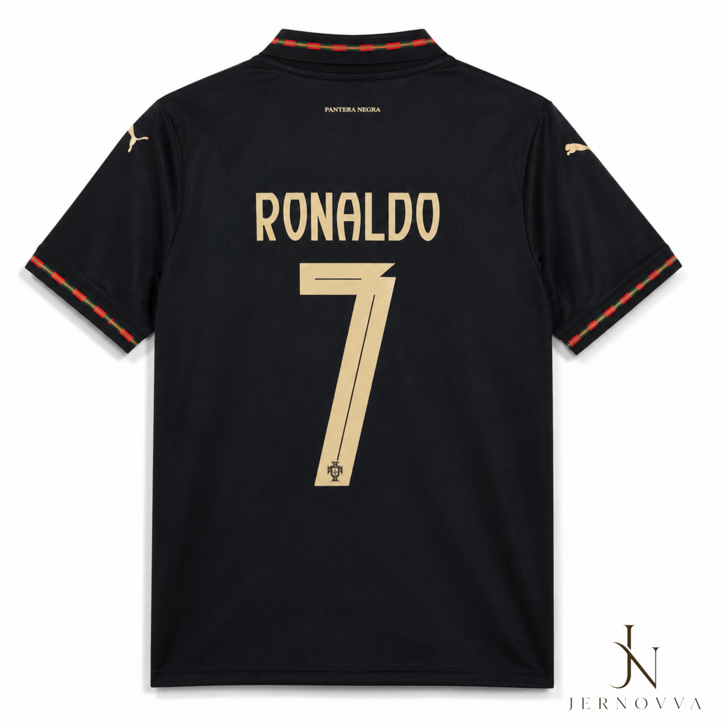 Portugal Black Away Jersey 2026 With Customization