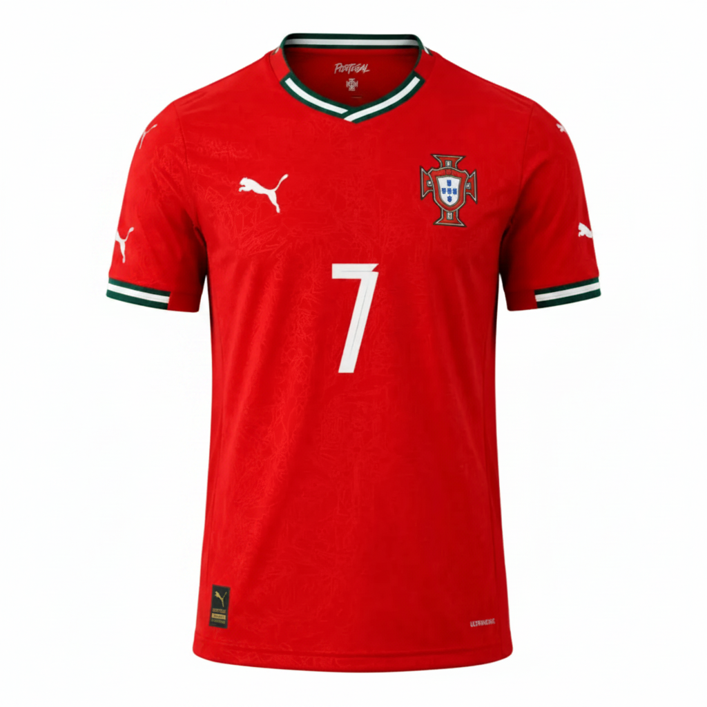 Portugal Home Jersey 2026 With Customization