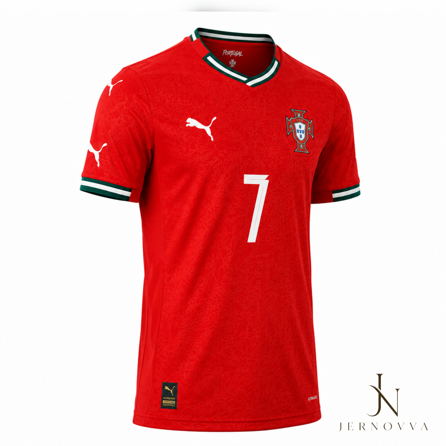 Portugal Home Jersey 2026 With Customization