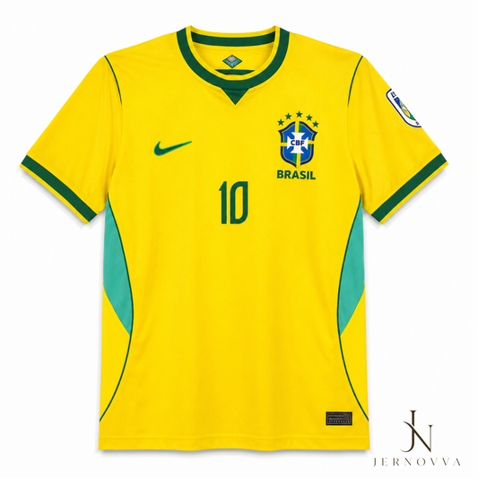 Brazil Home Yellow Football Jersey 2026  Premium Edition